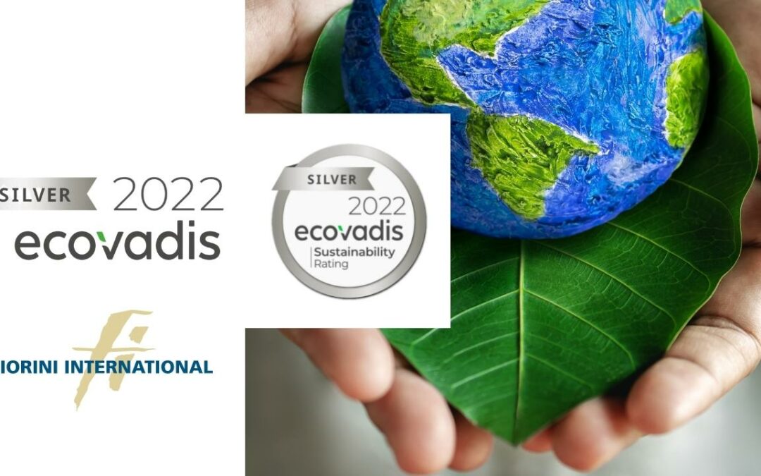 L’agenzia internazionale di rating EcoVadis ci ha conferito la Medaglia Silver per l’impegno verso la sostenibilità
