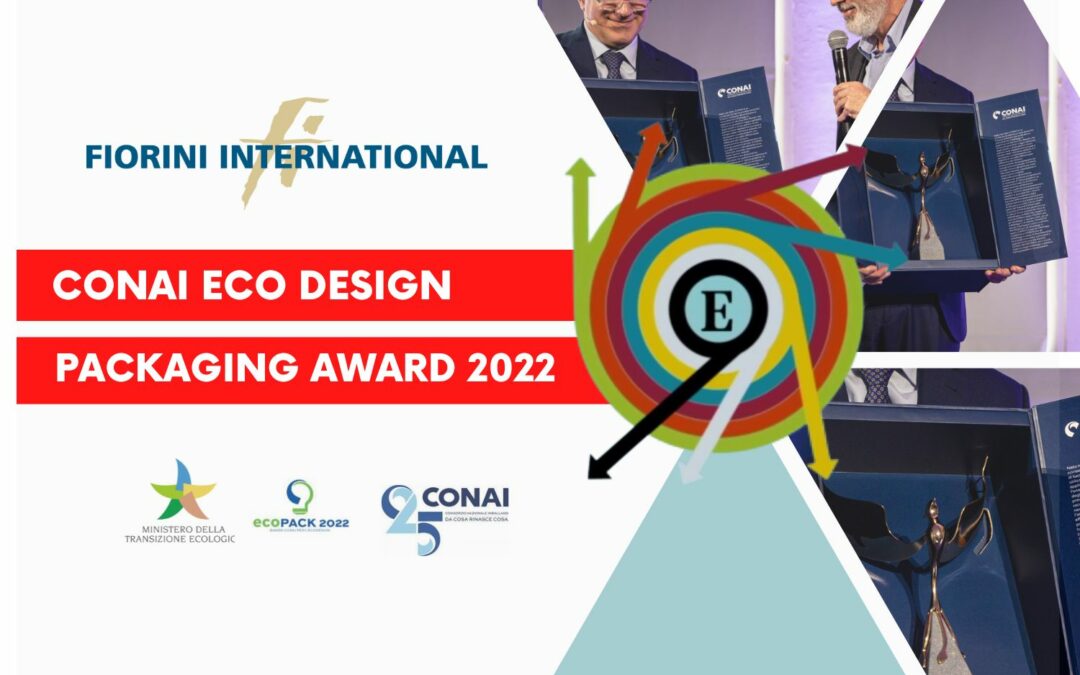 Fiorini International riceve il premio CONAI 2022 Packaging Ecodesign