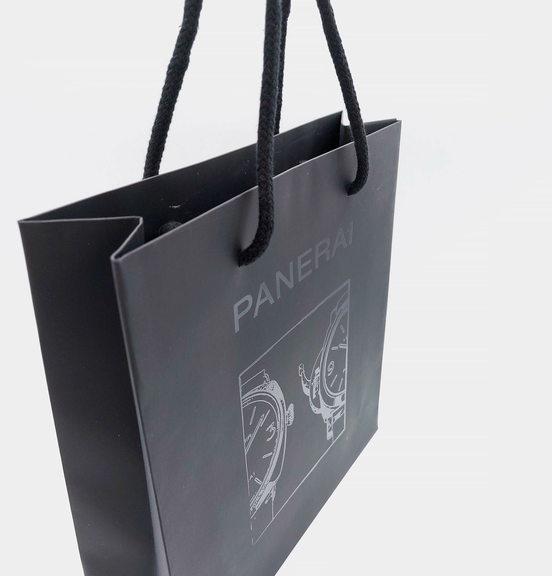 Paper luxury shopping bag Fiorini International for Panerai