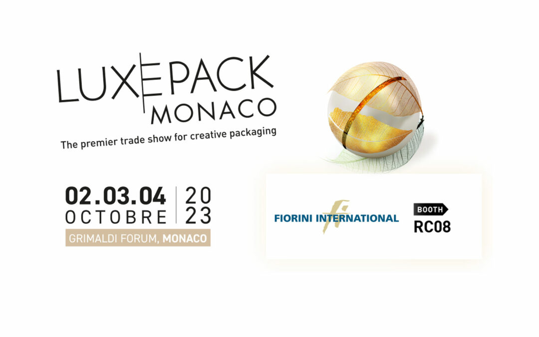 Our sustainable luxury packaging at Luxe Pack Monaco 2023