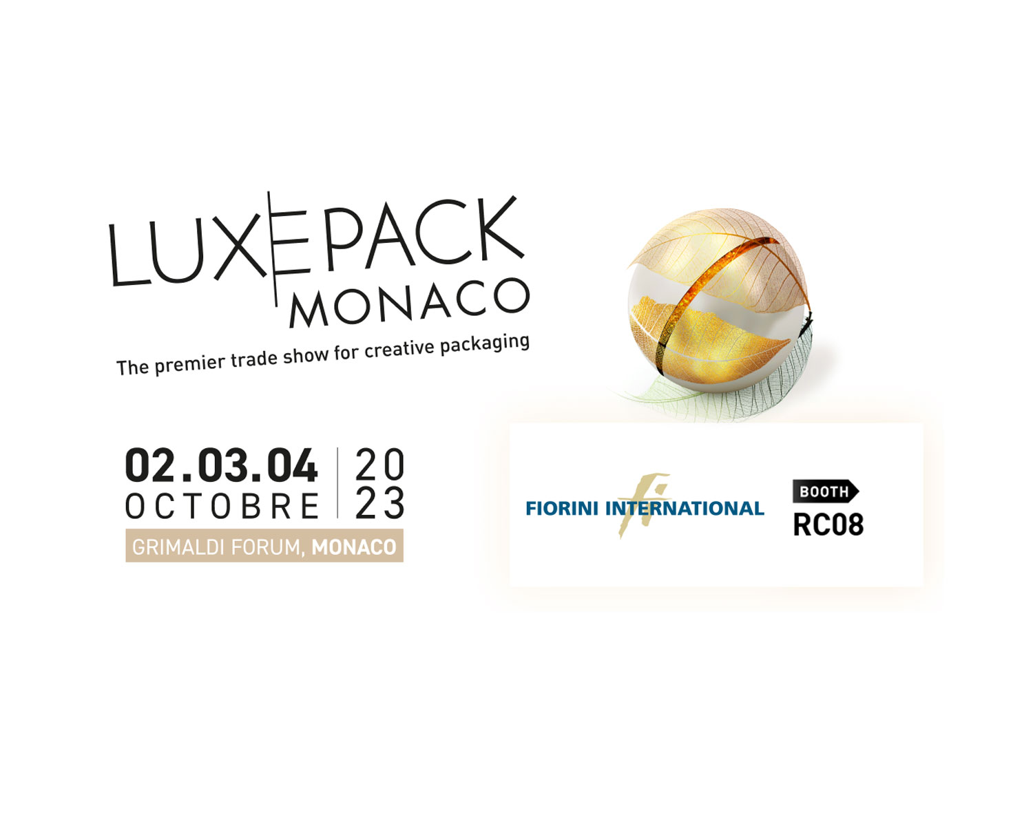 Fiorini International Luxury Shopping Bag at Luxepack 2024